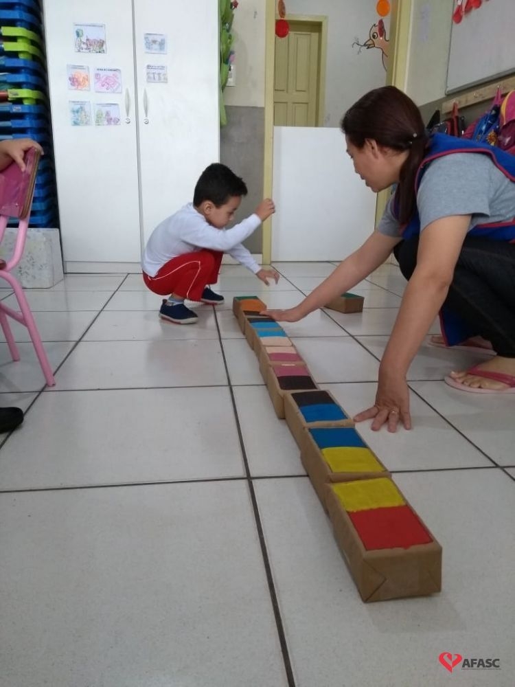 Por meio de jogo de dominó, crianças do Grupo IV do CEI Afasc Pingo de  Gente aprendem cores